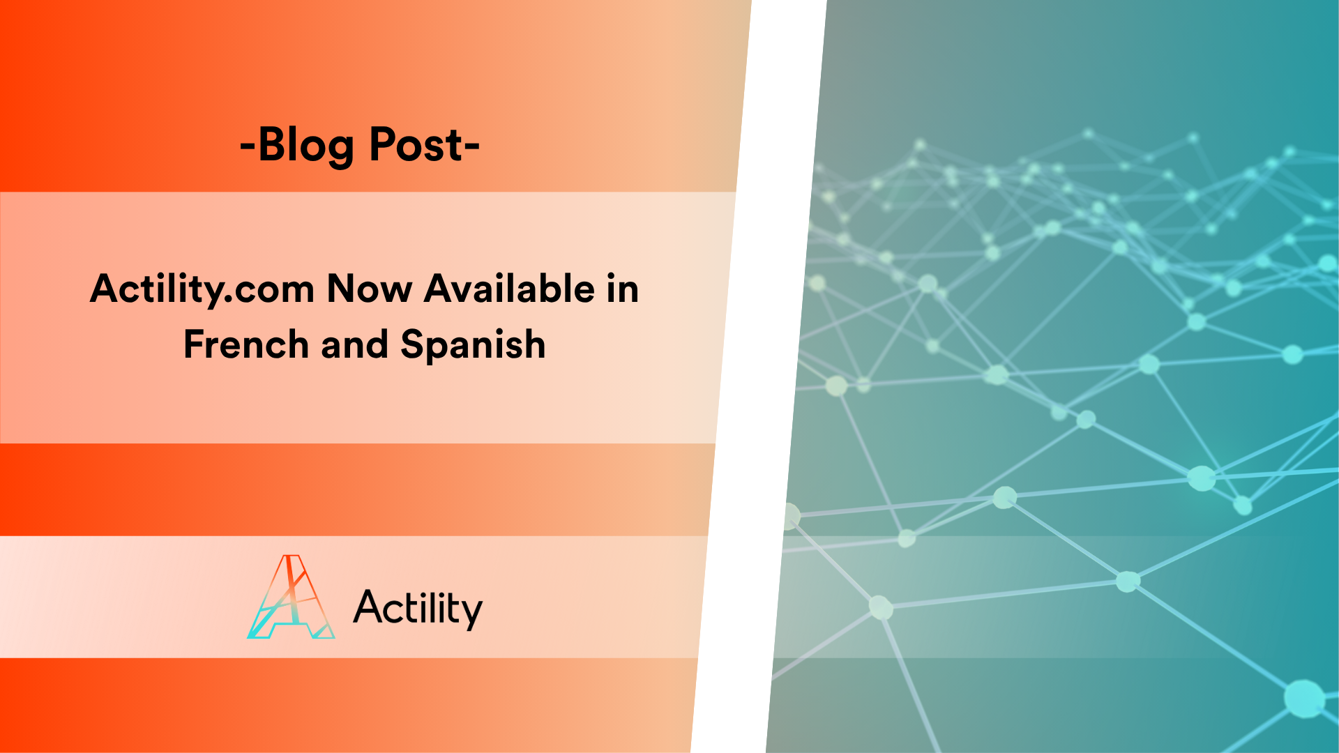 Actility.com ya está disponible en francés y español