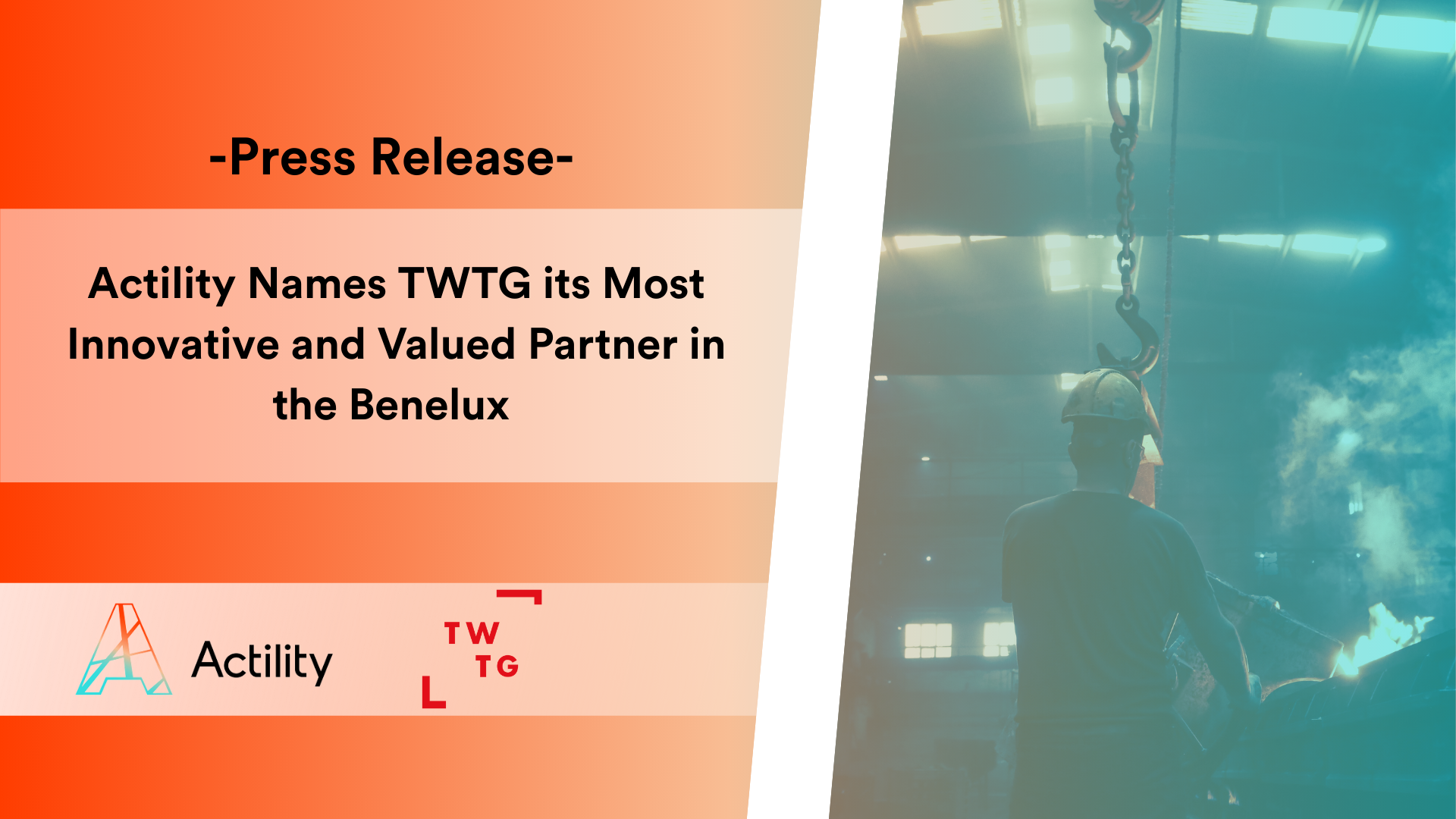 Actility désigne TWTG comme son partenaire le plus innovant et le plus précieux au Benelux