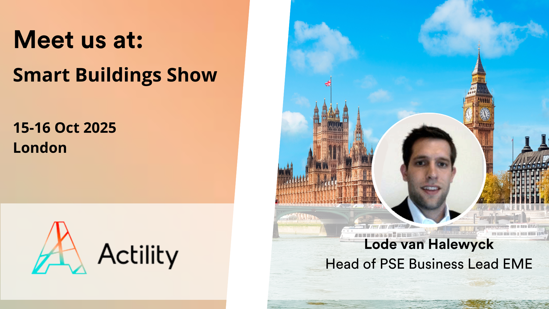 Actility at Smart Buildings Show 2025
