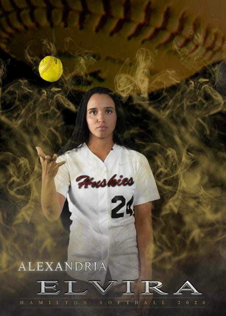 softball player-ball-toss-sport art